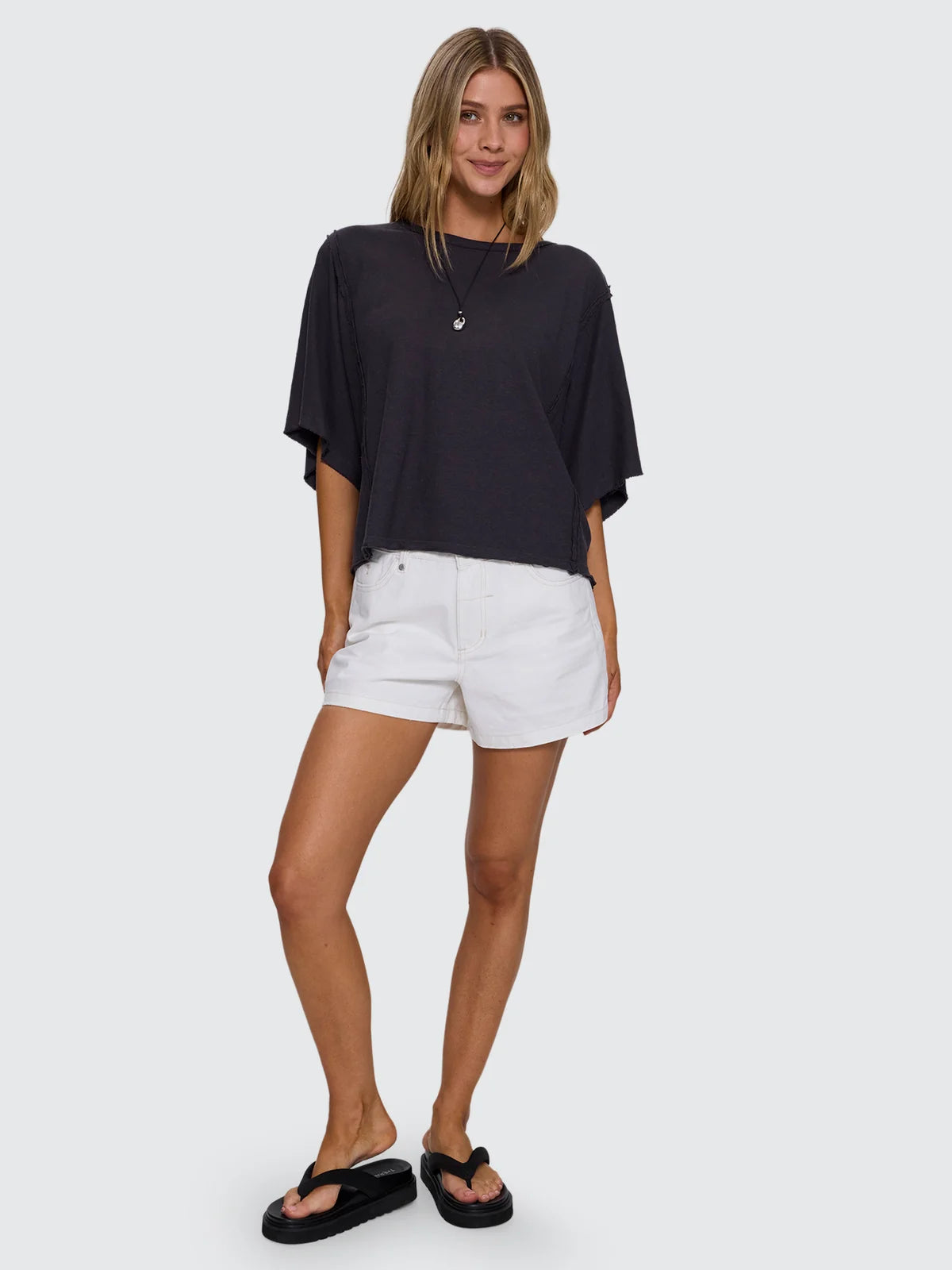 Thrills Hemp Extended Shoulder Tee