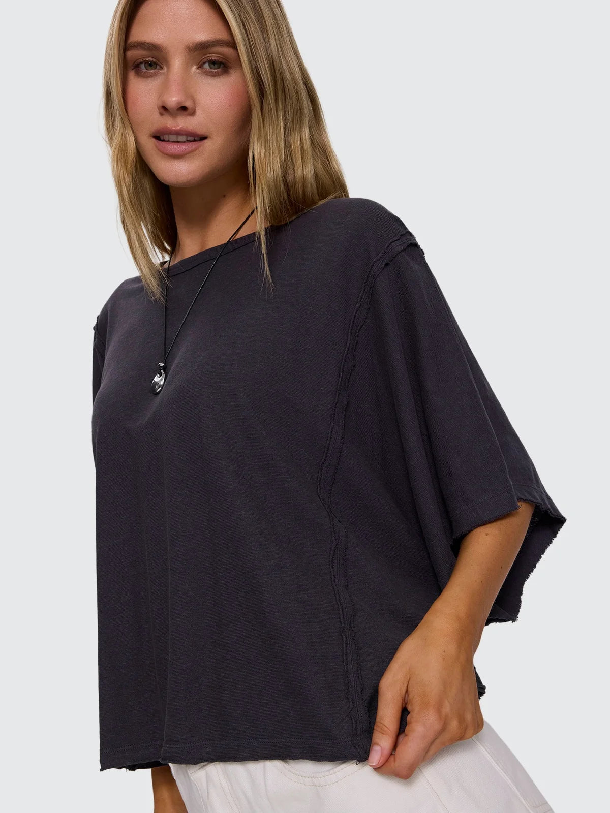 Thrills Hemp Extended Shoulder Tee
