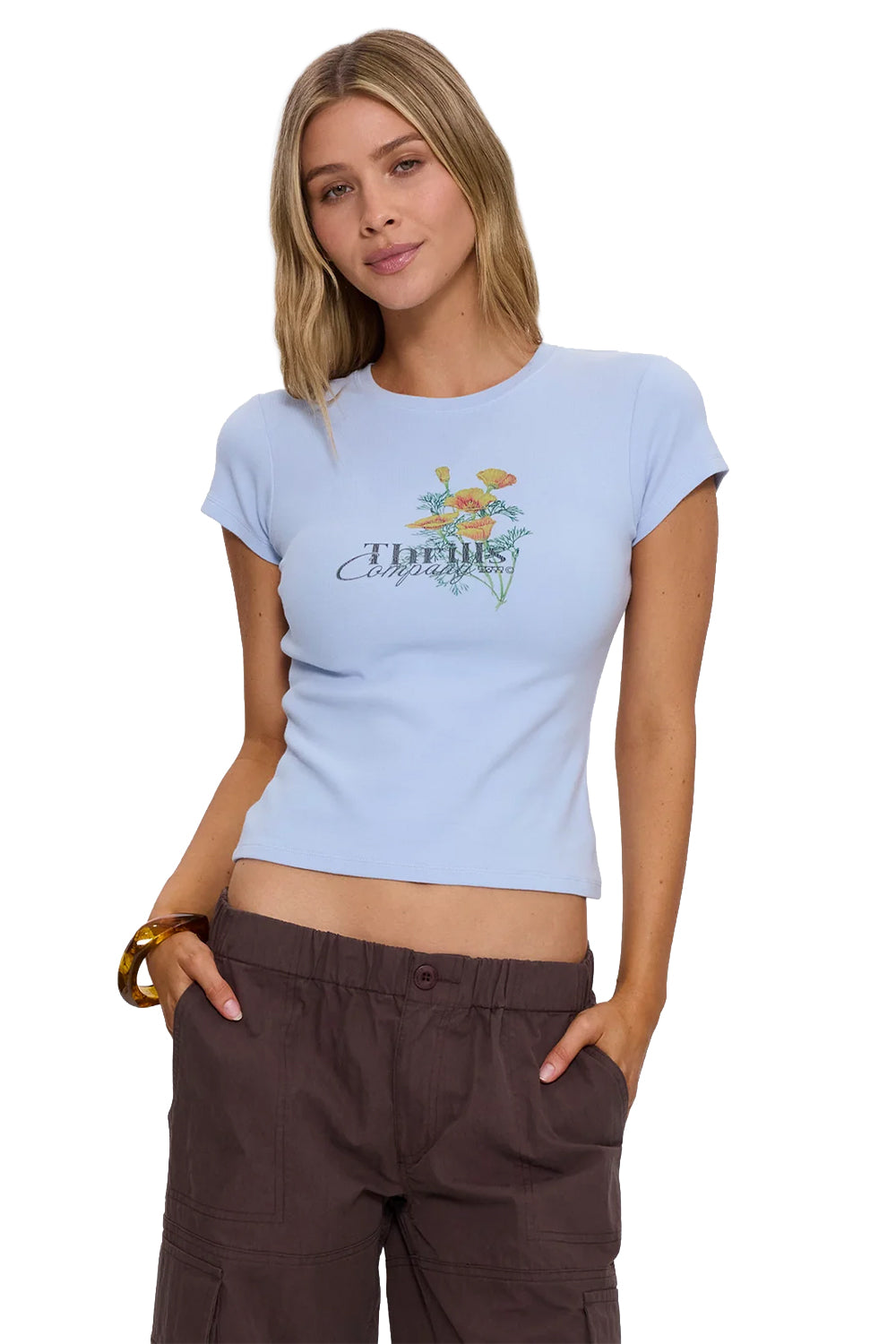 Thrills Flowers Of Tomorrow Tee