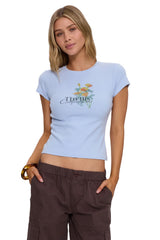 Thrills Flowers Of Tomorrow Tee