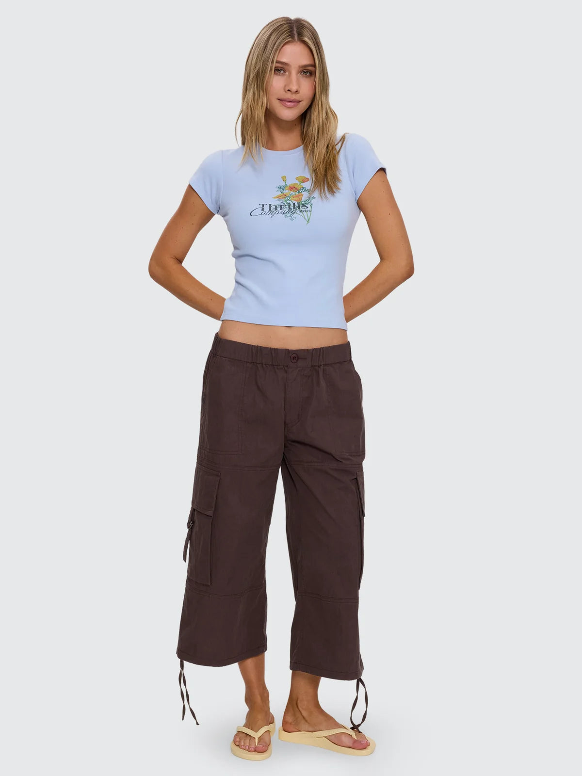 Thrills Flowers Of Tomorrow Tee