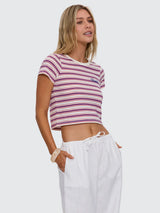 Thrills Multi Stripe Mini Tee