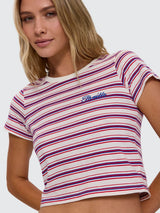 Thrills Multi Stripe Mini Tee