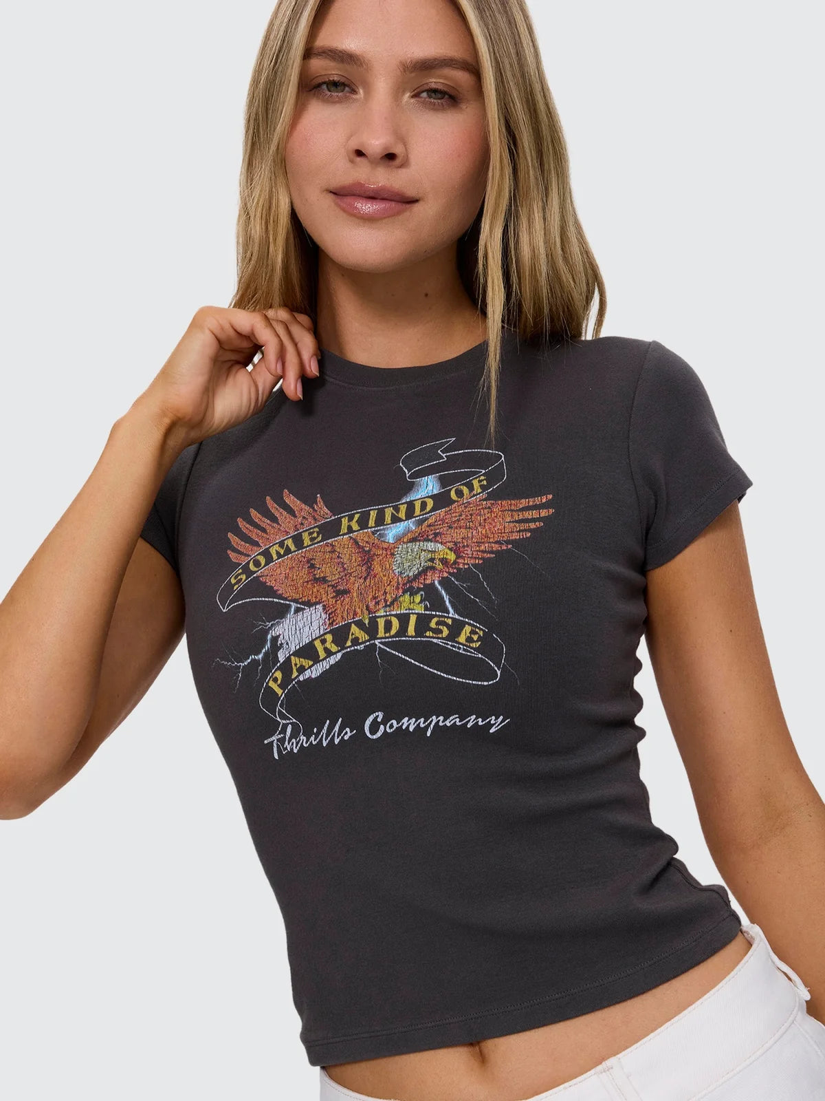 Thrills Banner Of Strength Club Tee