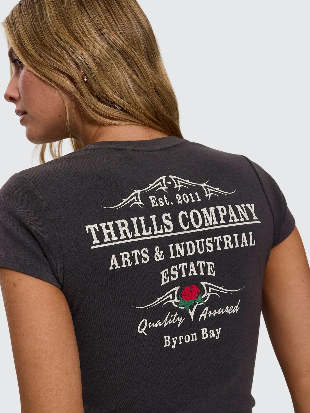 Thrills Banner Of Strength Club Tee