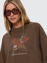 Thrills Banner Of Strength Oversized Tee