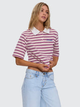 Thrills Harry Striped Cropped Polo