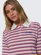 Thrills Harry Striped Cropped Polo