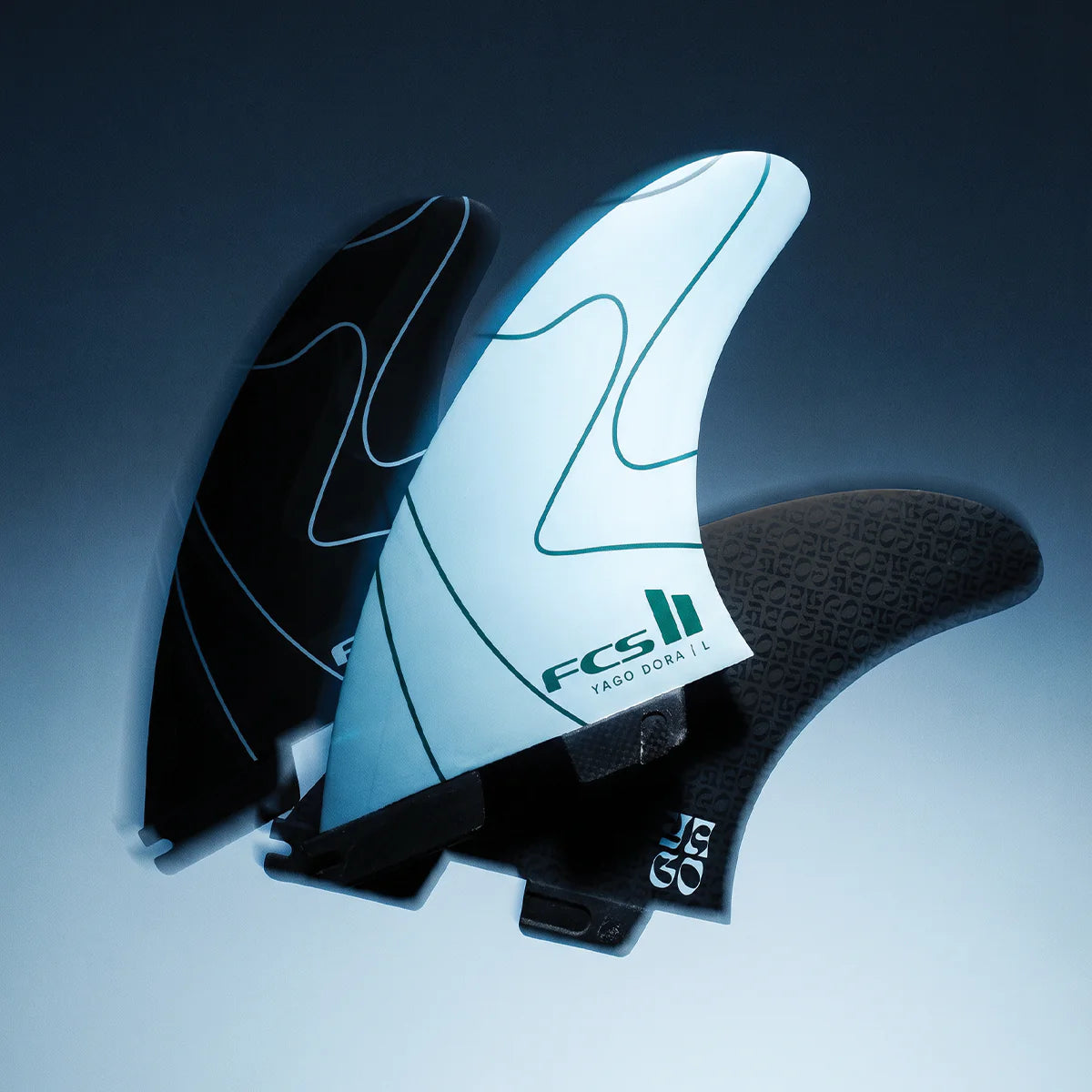 FCS 2 Yago Dora Signature PC Tri Fin Set