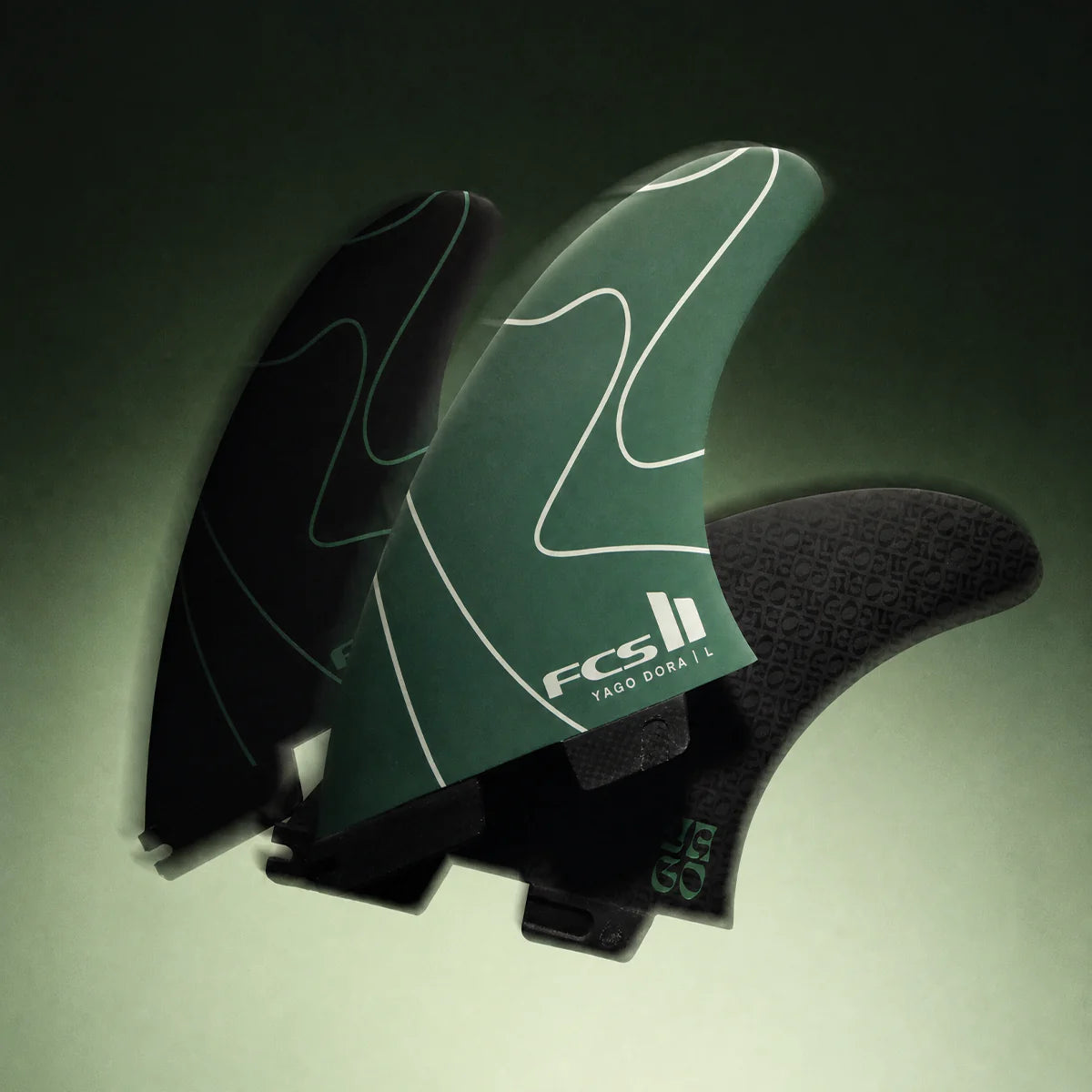 FCS 2 Yago Dora Signature PC Tri Fin Set
