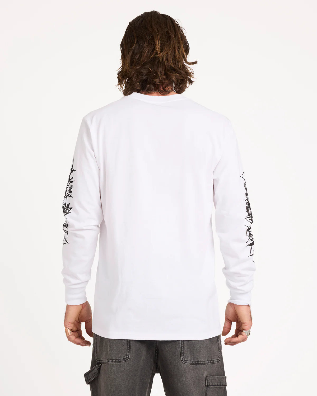 Volcom Mens Die By The Stone Long Sleeve Tee