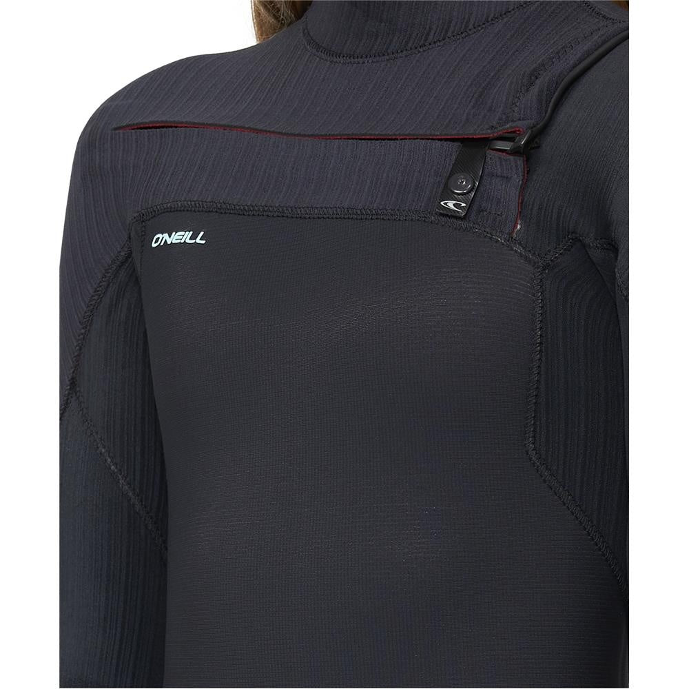 O'Neill Girls HyperFire 3/2mm Steamer Chest Zip Wetsuit