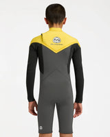 Billabong Boys 8-16 2/2 mm Absolute Ultra Long Sleeve Chest Zip Springsuit