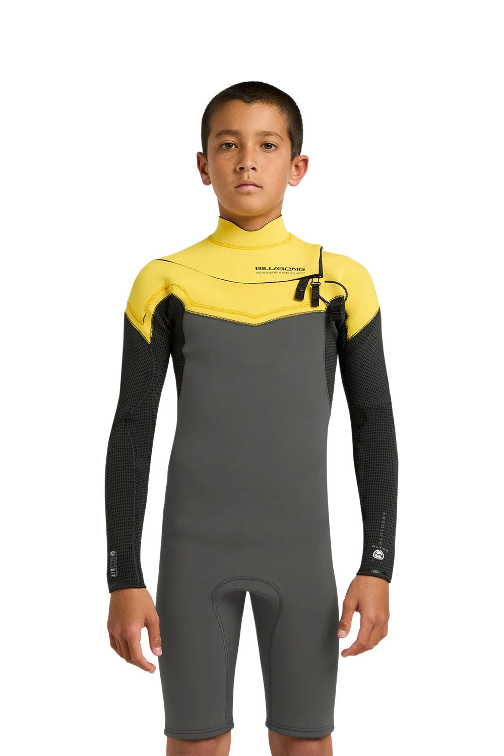 Billabong Boys 8-16 2/2 mm Absolute Ultra Long Sleeve Chest Zip Springsuit