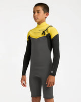 Billabong Boys 8-16 2/2 mm Absolute Ultra Long Sleeve Chest Zip Springsuit