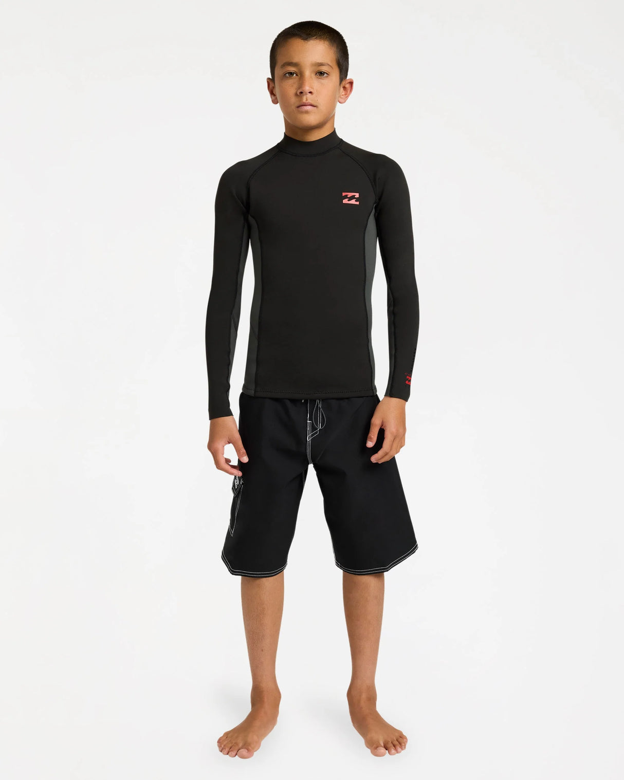 Billabong Boys 8-16 1 mm Absolute Long Sleeve Wetsuit Jacket