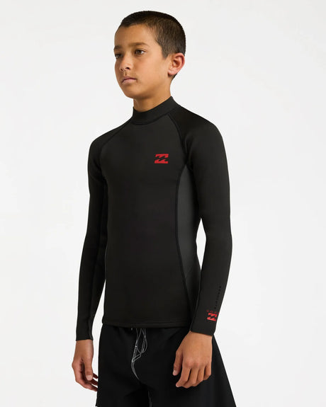 Billabong Boys 8-16 1 mm Absolute Long Sleeve Wetsuit Jacket