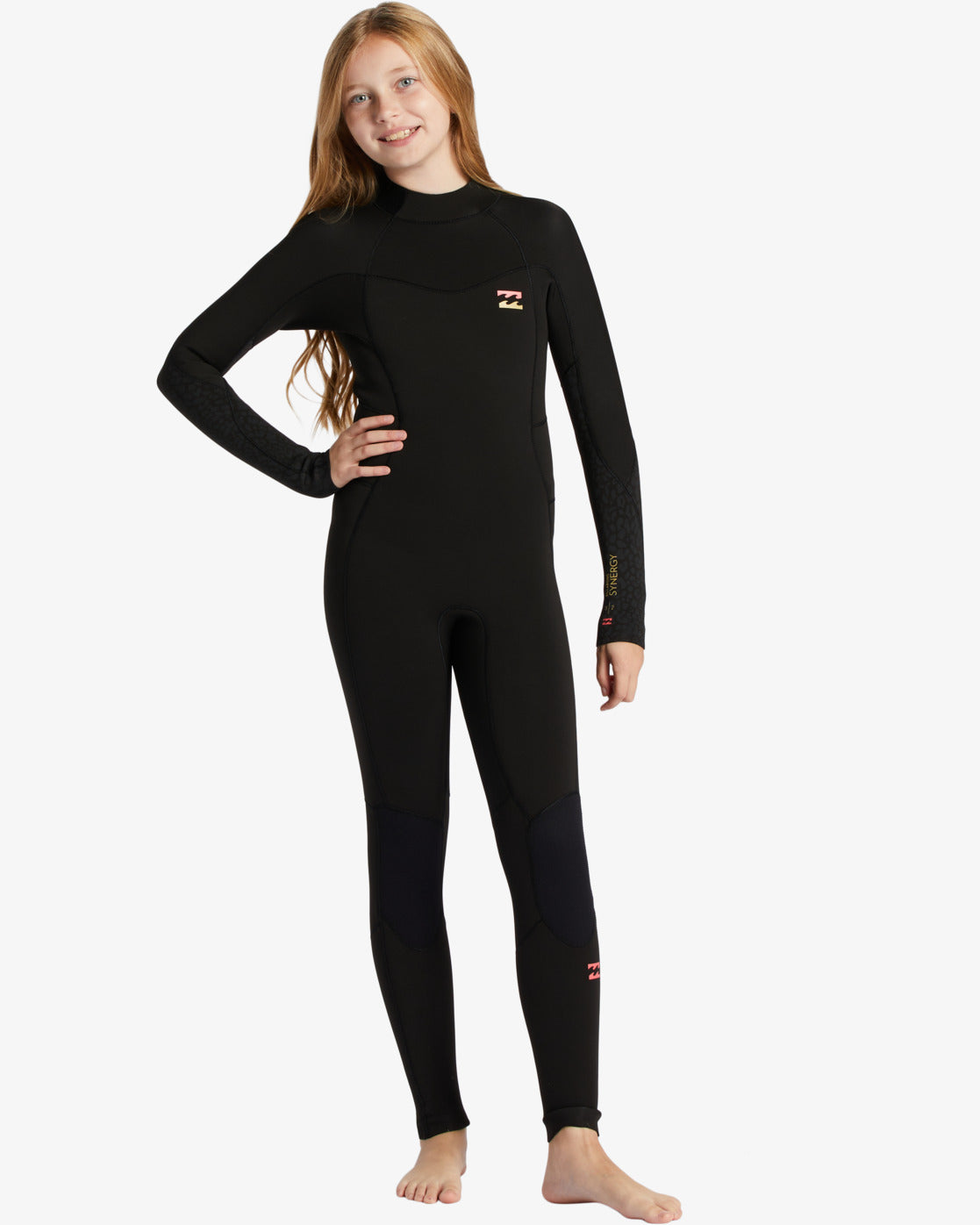 Billabong Girls (8-14) 3/2mm Synergy Back Zip Steamer Wetsuit