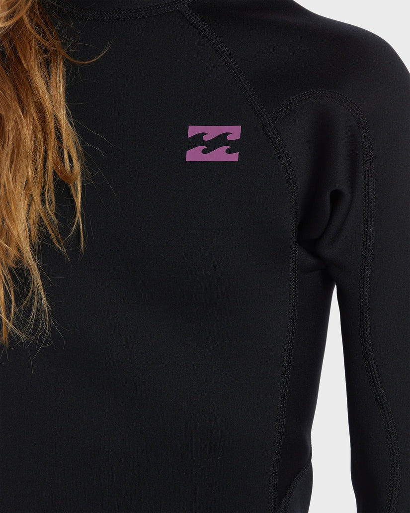 Billabong Girls (6-16) 3/2mm Foil Back Zip GBS Steamer Wetsuit