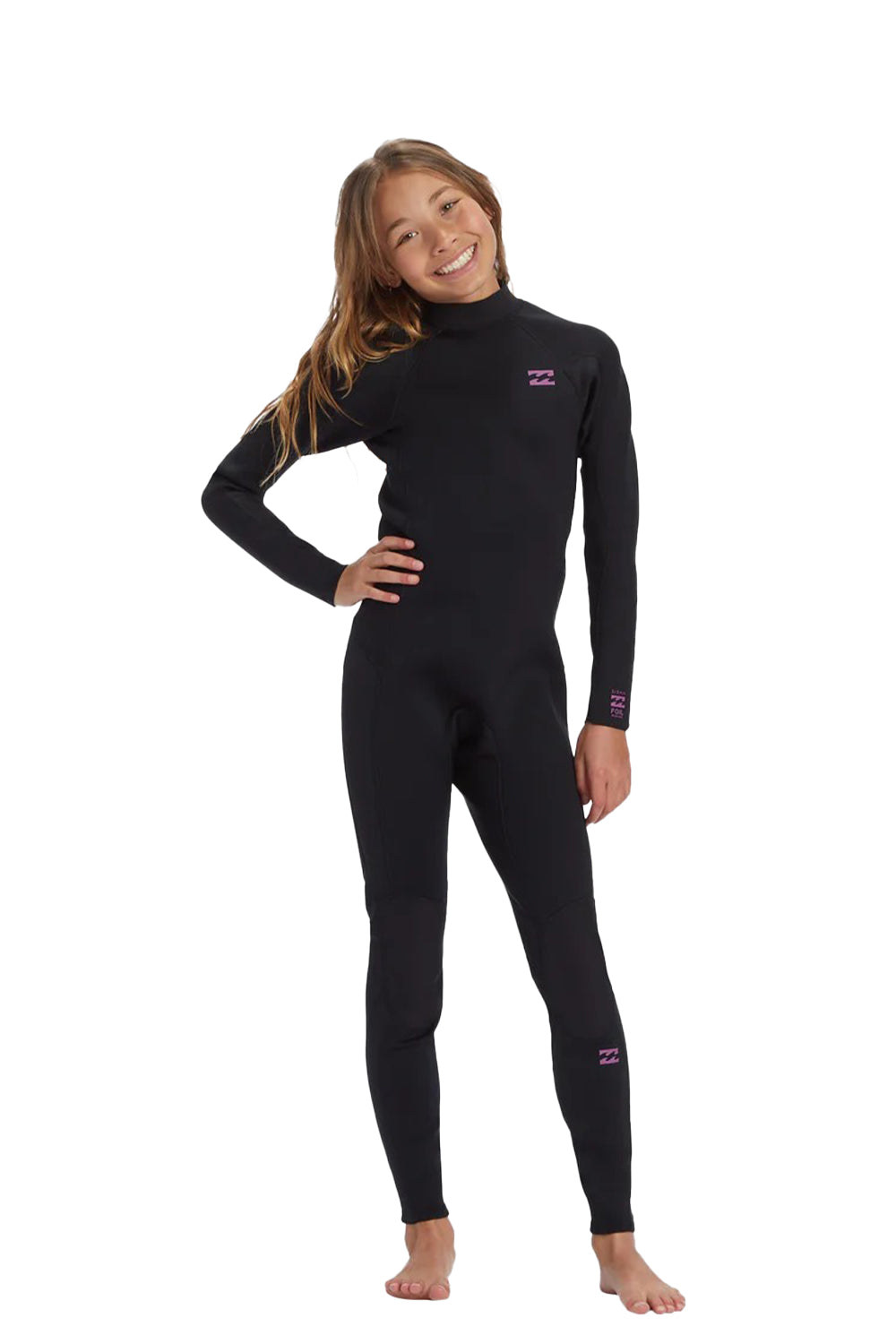 Billabong Girls (6-14) 4/3mm Foil Back Zip GBS Steamer Wetsuit