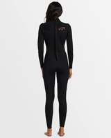 Billabong Womens 3/2mm Foil Back Zip Steamer Wetsuit