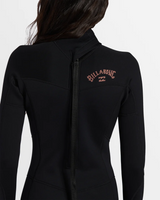 Billabong Womens 3/2mm Foil Back Zip Steamer Wetsuit