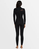 Billabong Womens 3/2mm Foil Back Zip GBS Steamer Wetsuit