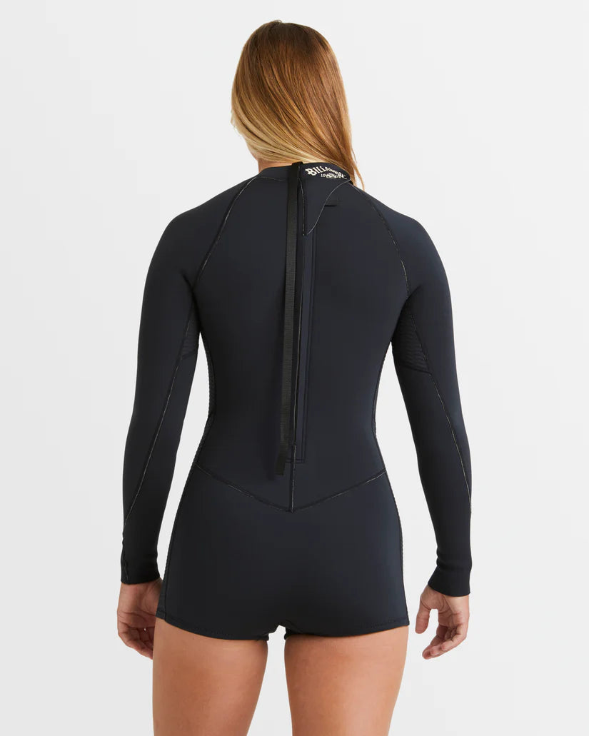 Billabong Womens Spring Fever Natural Long Sleeve Springsuit