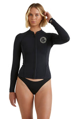 Billabong Womens Peeky Natural Chest Zip Wetsuit