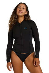 Billabong Womens 1/1 mm Absolute Core Long Sleeve Wetsuit Jacket