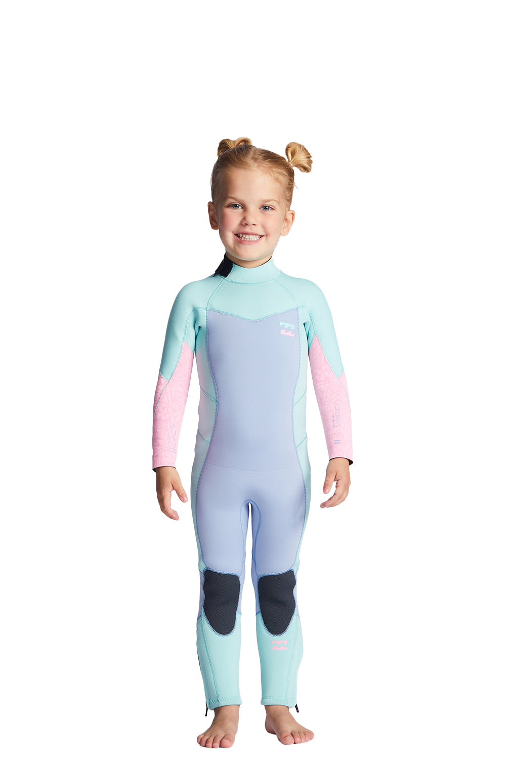 Billabong 3/2mm Toddler Girls Synergy Back Zip Wetsuit