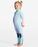 Billabong 3/2mm Toddler Girls Synergy Back Zip Wetsuit