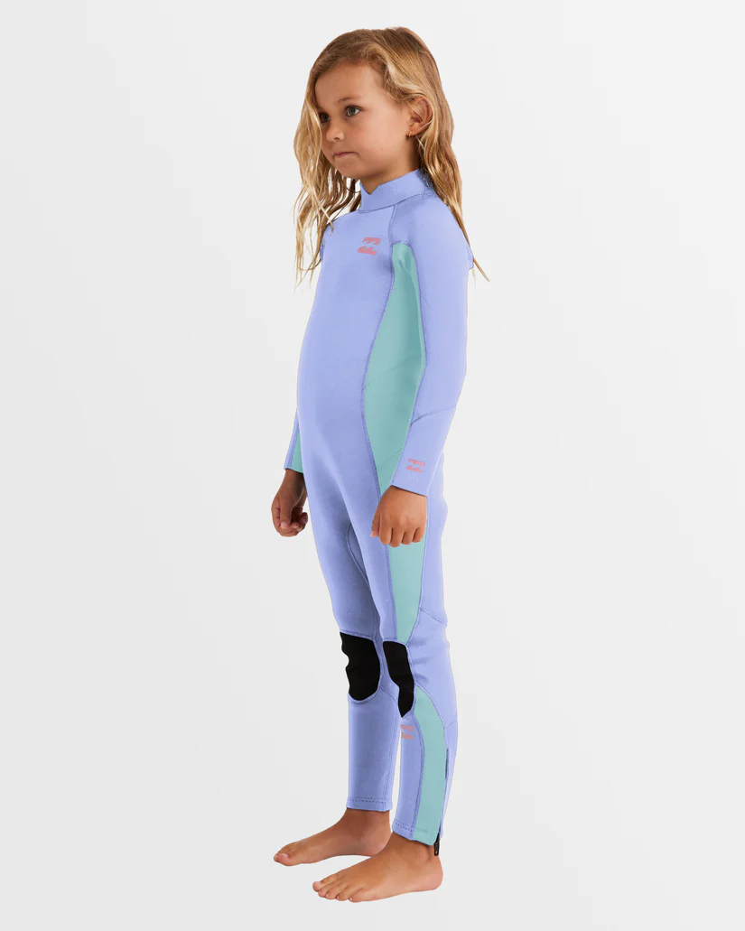 Billabong Girls (2-6) 3/2mm Foil Back Zip Steamer Wetsuit