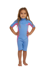 Billabong Toddler (2-6) Synergy 2mm Short Sleeve Back Zip Springsuit