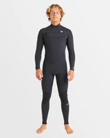 Billabong Mens 4/3mm Absolute Natural Chest Zip Steamer Wetsuit