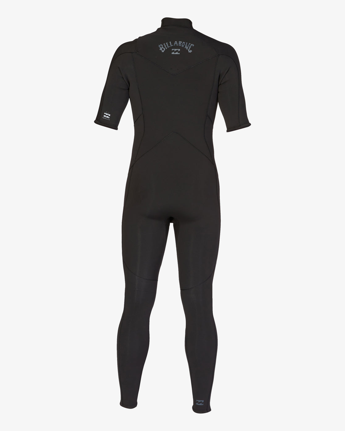 Billabong Men's 2/2mm Absolute Chest Zip Short Arm Steamer