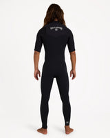 Billabong Mens 2/2mm Furnace Revo Chest Zip Steamer Wetsuit
