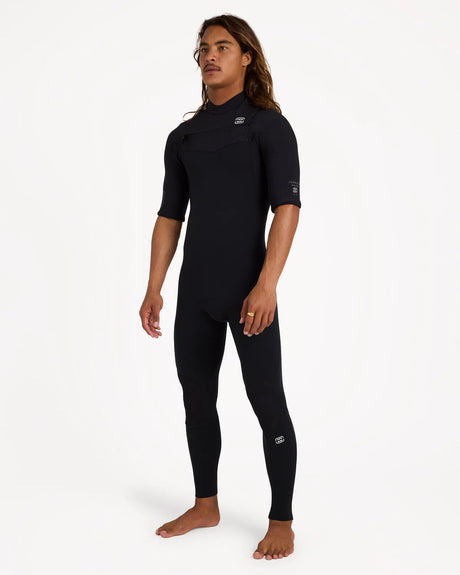Billabong Mens 2/2mm Furnace Revo Chest Zip Steamer Wetsuit