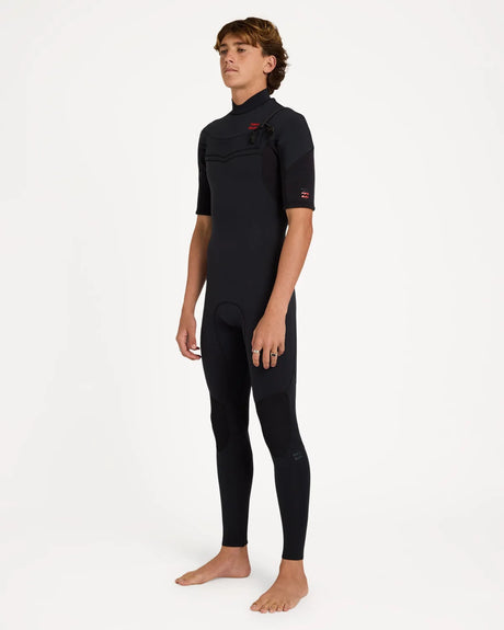 Billabong Mens 2/2mm Absolute Ultra Chest Zip Steamer Wetsuit