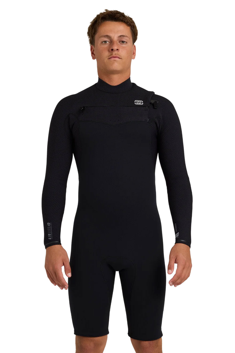 Billabong Mens 2/2 mm Furnace Revo Chest Zip Long Sleeve Springsuit
