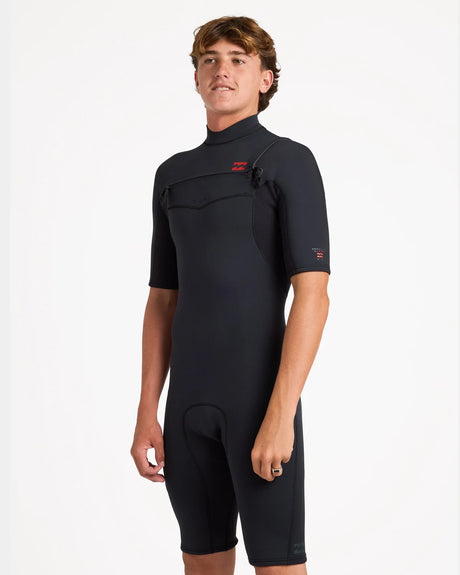 Billabong Mens 2/2mm Absolute Ultra Chest Zip Springsuit