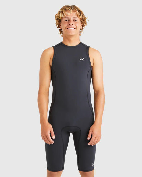 Billabong Mens 2/2mm Absolute FL Short John Springsuit