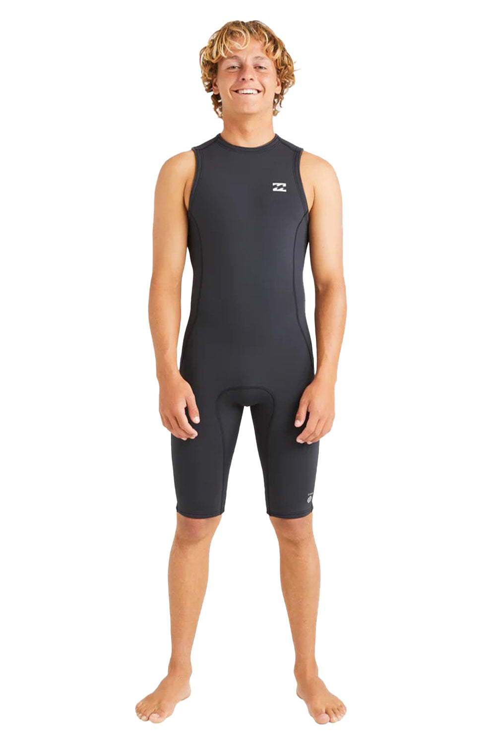 Billabong Mens 2/2mm Absolute FL Short John Springsuit
