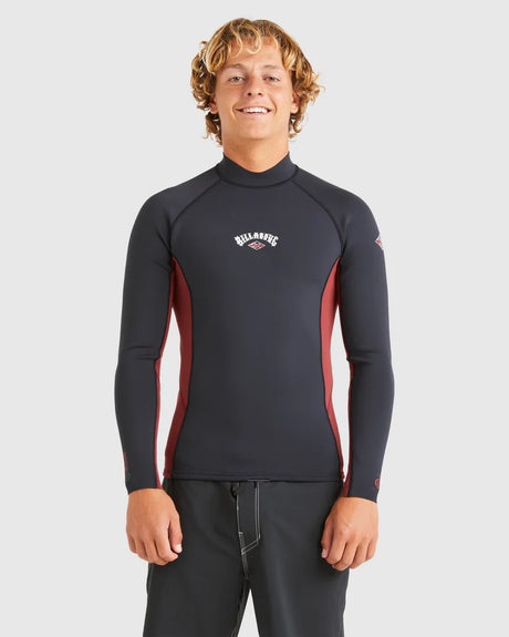 Billabong Mens 1/1mm Absolute Natural Wetsuit Jacket