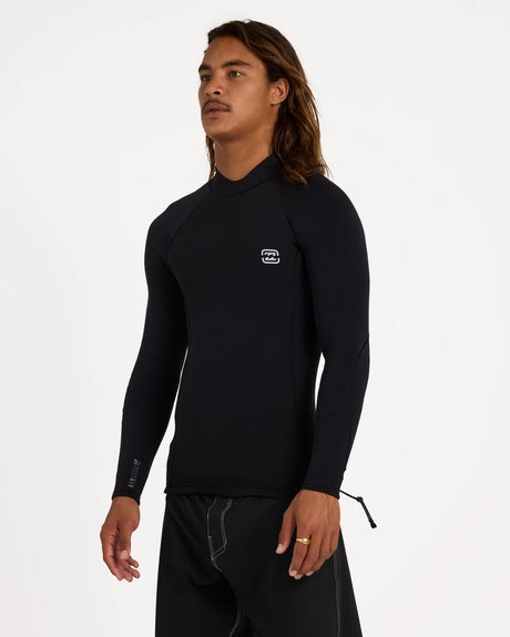 Billabong Mens 1/1 mm Furnace Revo Long Sleeve Wetsuit Jacket