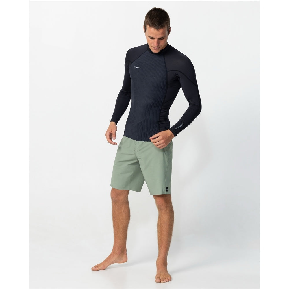 O'Neill Mens Hyperfreak TB3X 1mm Neo Lycra L/S Crew