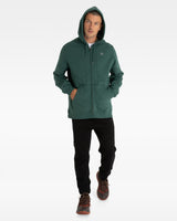 Hurley Mens Box Fleece Full Zip Hoodie