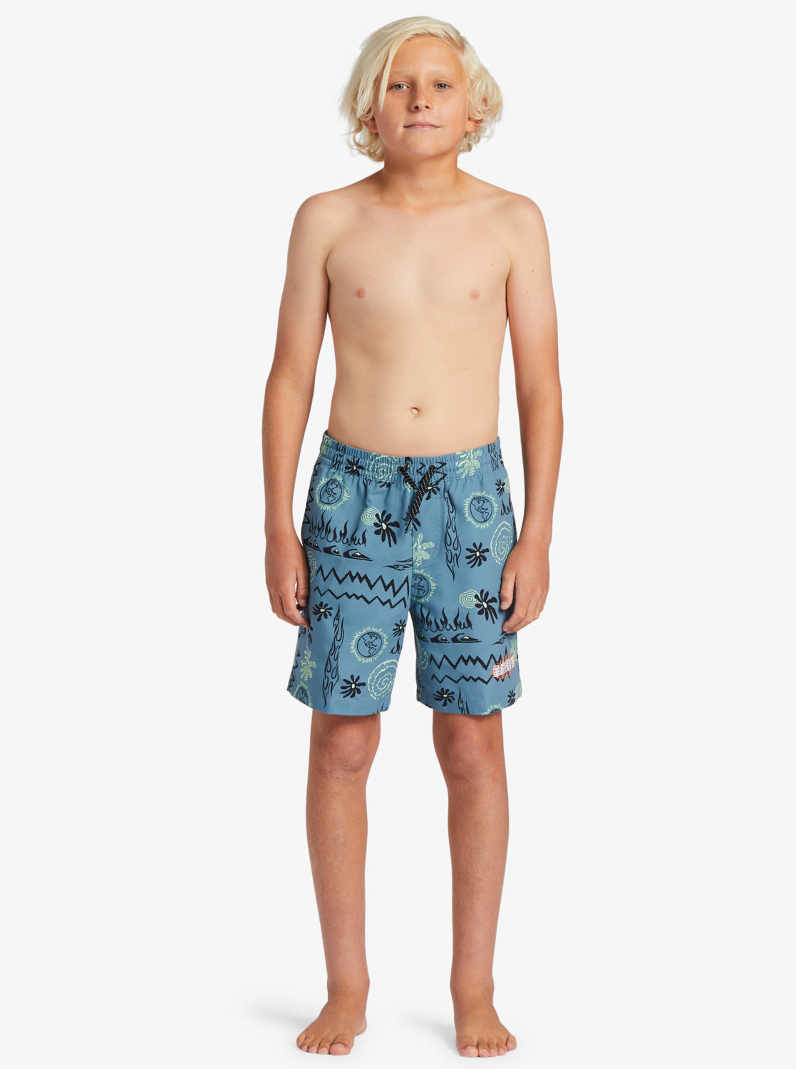 Quiksilver Boys (8-16) Radical Volley Swim Shorts