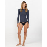 O'Neill Womens HyperFreak Skins Long Sleeve Rash Vest