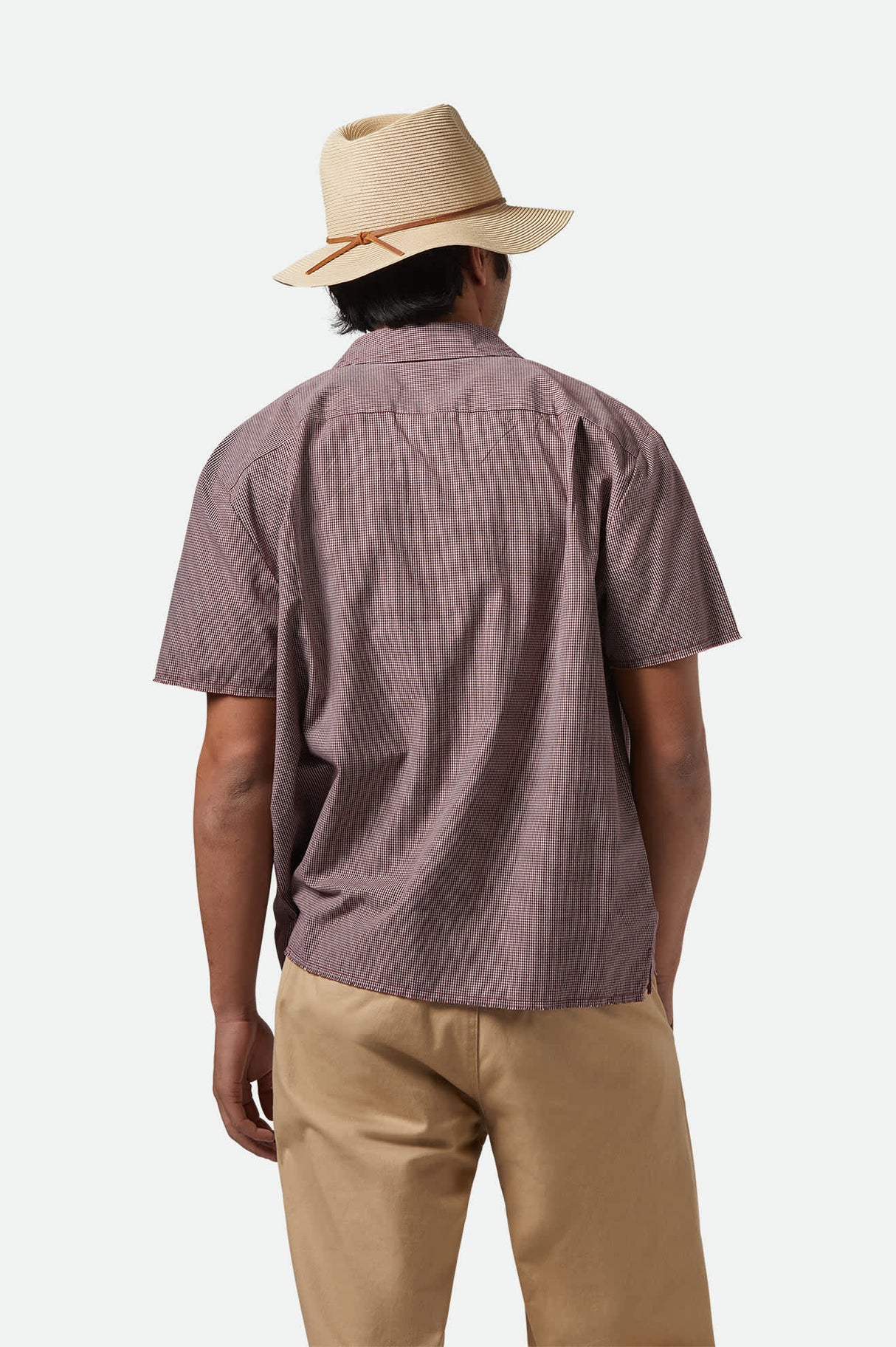 Brixton Wesley Straw Packable Fedora